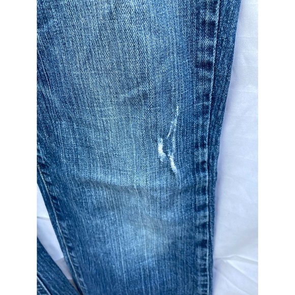 Abercrombie & Fitch Faded Blue Denim Jeans Women's SIZE - 8L Excellent Condition - Picture 3 of 5